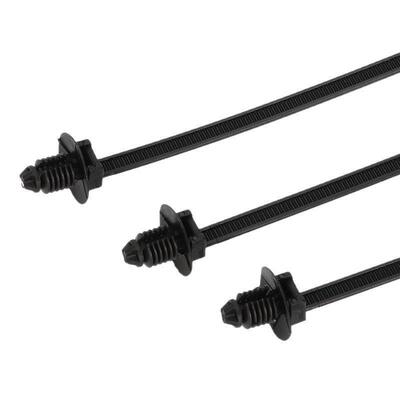 螺纹头线束扎带4.6*220mm hs21汽车束线带 500条/包 杉树头扎带