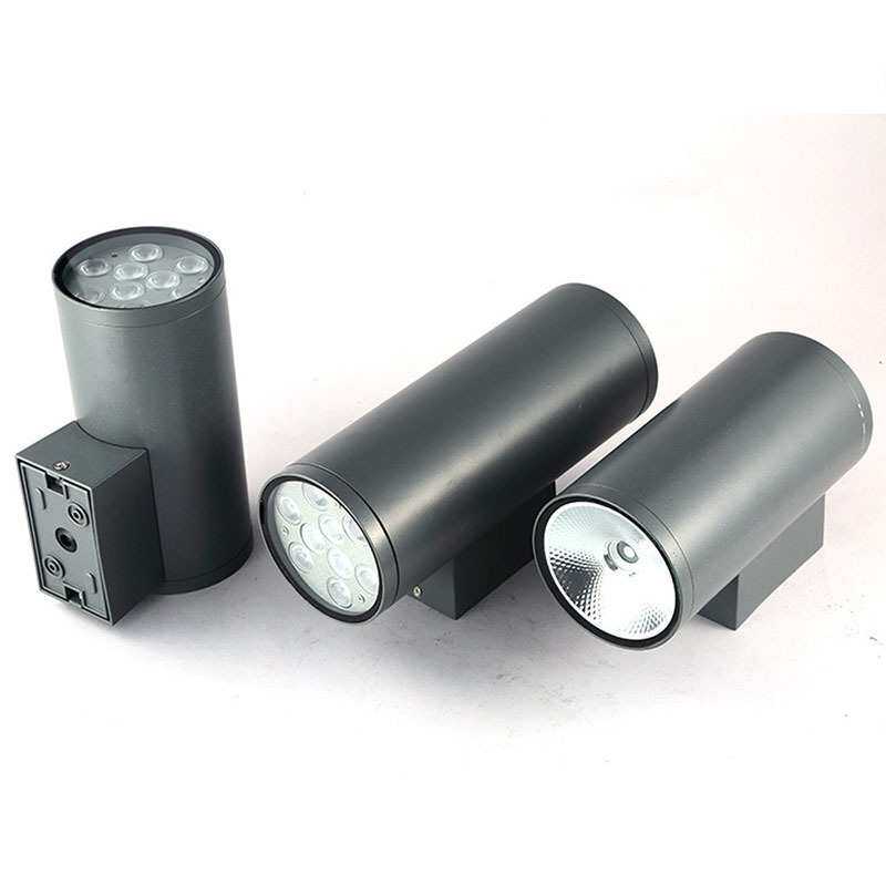 LED户外灯具套件壁灯外壳单头6W9WCOB15W双头12W18WCOB25W铝压铸