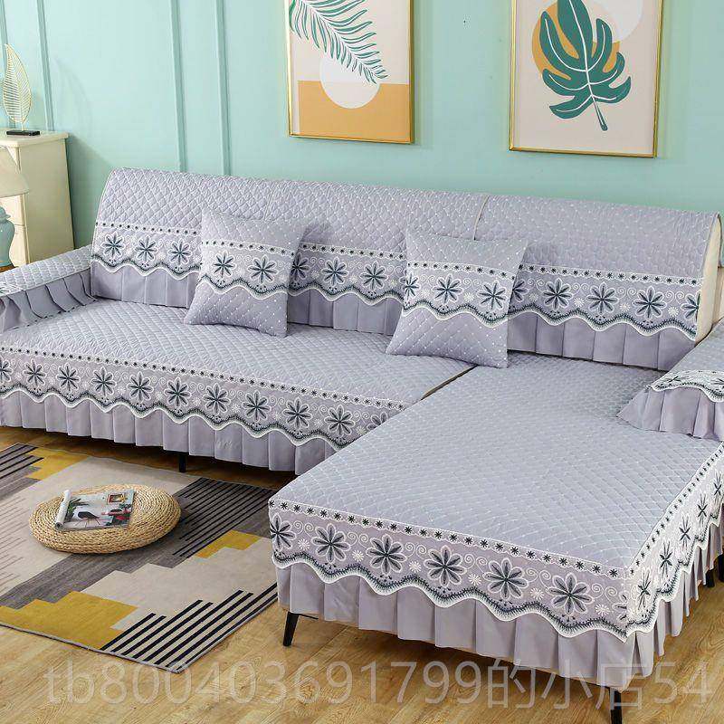 高档简欧式防滑沙发坐垫垫四季通用沙发全包布代艺现沙发套全盖约