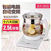 高档健康25升全自动3L加壶厚玻璃容量2L水壶 草药茶壶大 煎.煮