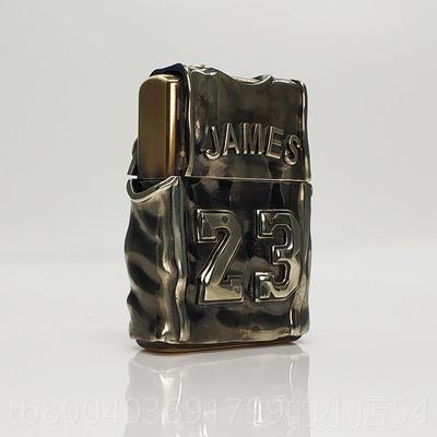 高档佐老罗正版詹姆风斯复古纯铜防煤打火机旧刻字定制送兄弟油男