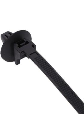 111-85480蘑菇头钣金孔固定扎带5*160mm HS42汽车束线带 500条/包