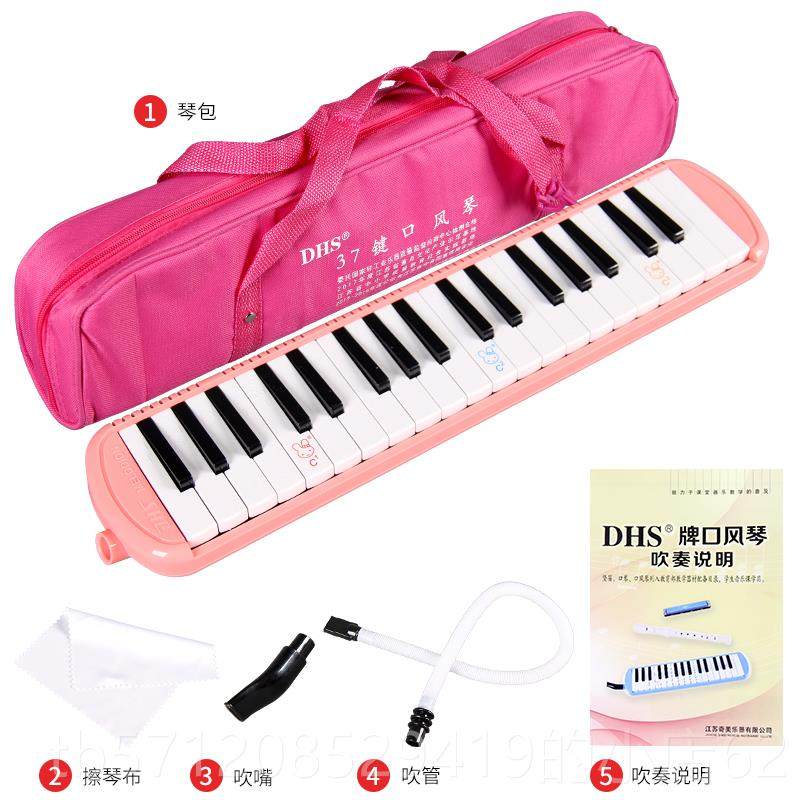 新款DHS口键风琴373小2学生用男女儿童幼儿学者吹管口吹琴初乐器