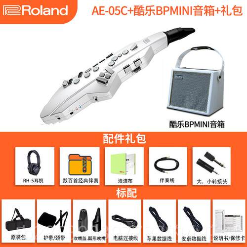 新款Roland罗兰吹管电乐AE0E1器C A05电子萨克斯娱乐初学管乐葫芦
