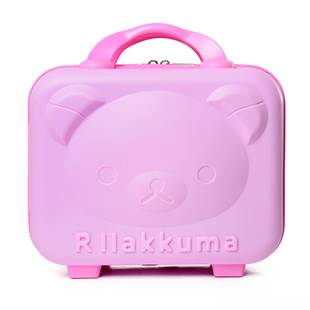 新款手李箱伴手儿童礼行箱提化妆小箱子14寸男女可爱密码箱迷你收