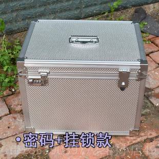 新款大号铝合金码手提存钱箱纳箱银行密提款收箱纳箱票收据整理箱