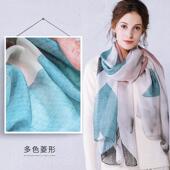 用生日上礼物 正品 教师节礼物送给女实老师妈妈 长辈海故事丝巾