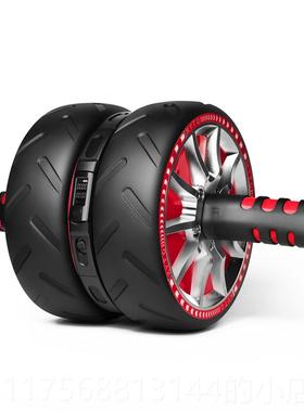 正品kyto健器腹轮自家动回弹腹肌训练男士用女瘦肚子收腹健身材推