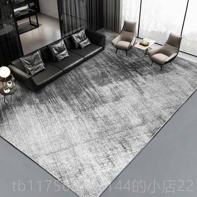 正品欧毯厅沙发茶几毯北简约现代轻奢客灰色地家用卧室满铺大面积