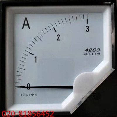 指针直流电流表42C3-1A 2A 3A 5A 10A 15A 20A 30A 50A 75A 100A