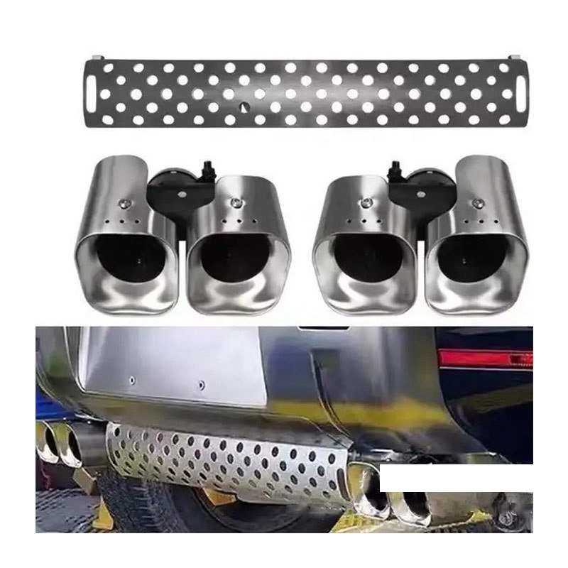 适用于20-23路虎卫士110 90尾喉 一代凯恩四出尾喉卫士尾