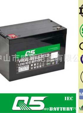 12V90AH 95AH 100AH深循环后备供电系统AGM UPS CPS铅酸蓄电池