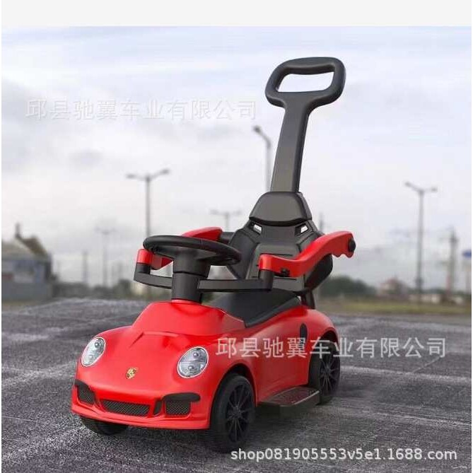 儿童汽车扭扭车三合一多功能宝宝手推车BB脚踏车四轮车