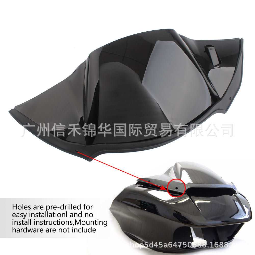 哈雷 Road Glide 公路滑翔 双灯滑翔 头罩前面板 挡风面板14-23年