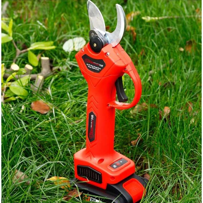 兴虎2.5锂电高枝电动剪刀无刷高空电剪刀伸缩修剪果园树枝剪