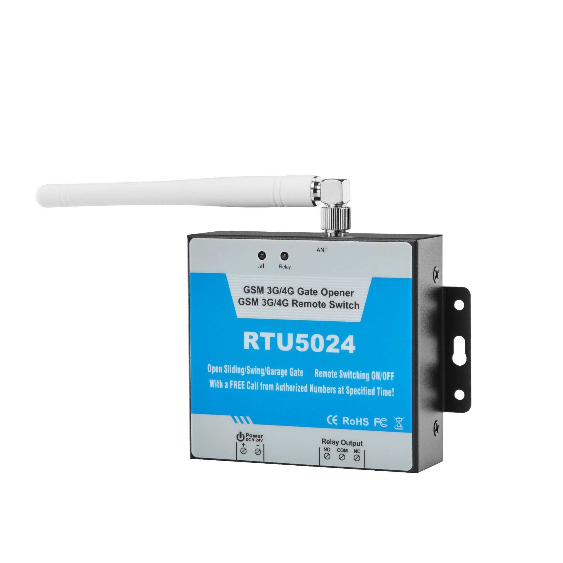 RTU5024远程门禁控制器 手机短信电话开门 RTU5024APP自动开门器
