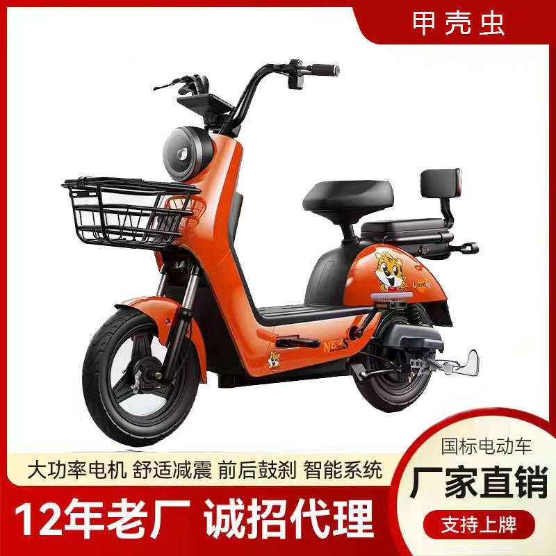 工厂定制新国标电动车电动自行车48V锂电池代步车两轮电动车