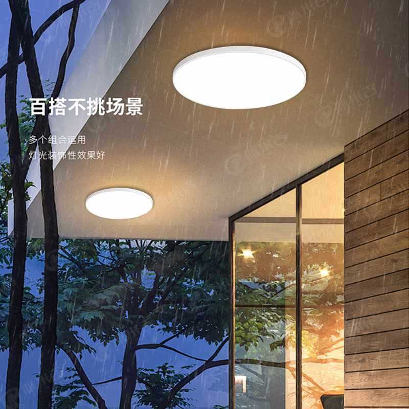 ?户外吸顶灯庭院屋檐室外室内阳台灯农村自建房大门门口防虫照明