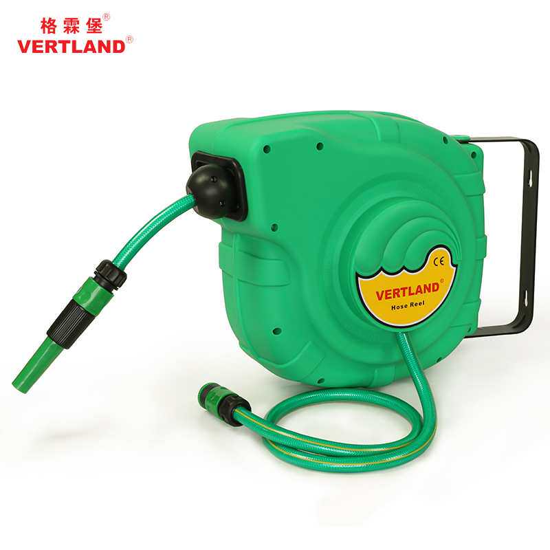 格霖堡GS140PVC花园管自动伸缩收缩卷管器家用洗车别墅花园工具
