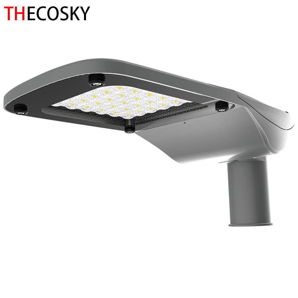 6米8米10米LED市电路灯 大功率路灯 户外双臂双头200W LED路灯