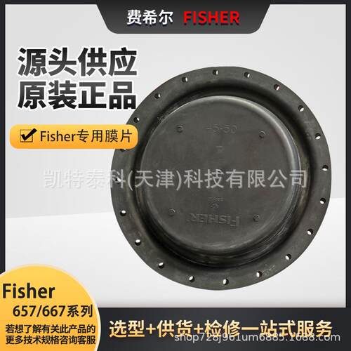 费希尔Fisher657执行机构膜片657-100 Size 100 20A2551X012