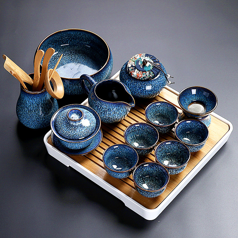 陶瓷茶具套装家用简约茶壶功夫茶