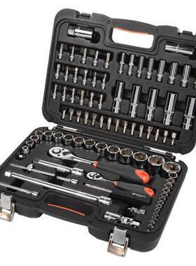 钢盾工具 86件综合性套筒组套 机修汽修套装S010086