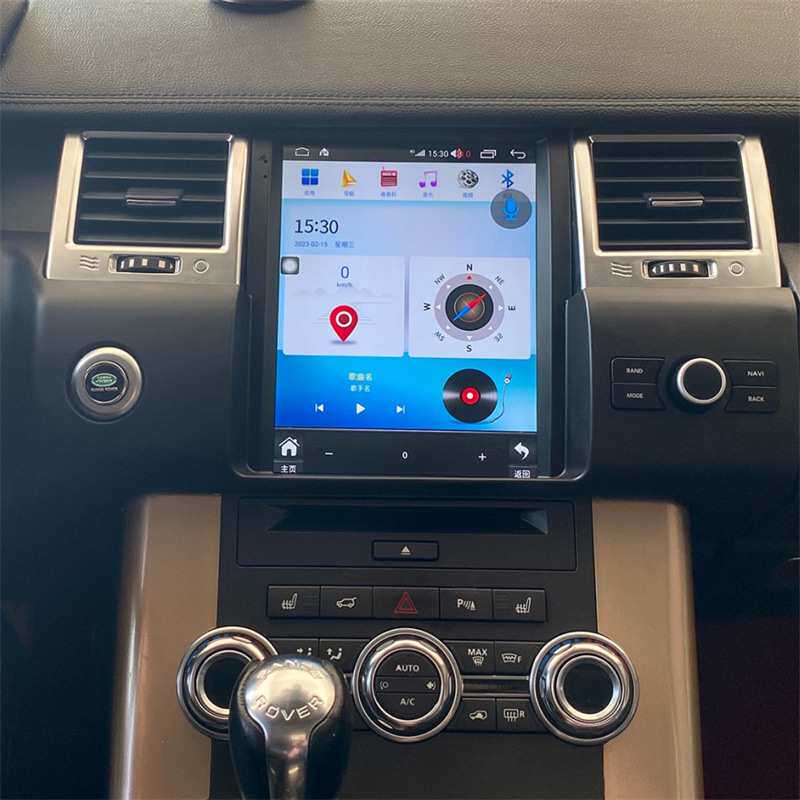 适用于10-13款路虎揽胜运动安卓导航一体机9.7寸八核内置Ca