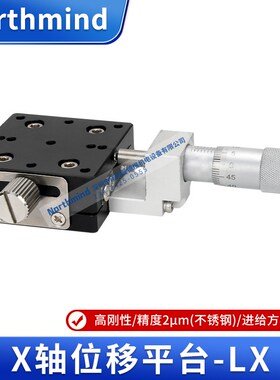 LX30 90 LBX60C手动滑台GFG60-60平移X轴LWX40-L100位移平台LGX40