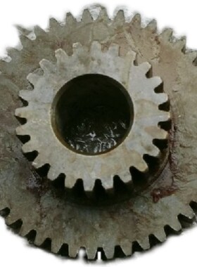 上海谱港机床/上海第四机床厂X5032铣床配件双联齿轮Z24/44内孔25