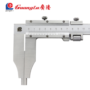 600mm大量程规格 500 桂林广陆加长爪游标卡尺不锈钢单向爪0 300