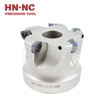 海纳MFH镍基钛合金不锈钢快进给数控铣刀盘SOMT100420数控刀片