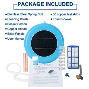 water purifier太阳能铜银离子泳池水净化器pool欧美亚马逊热卖