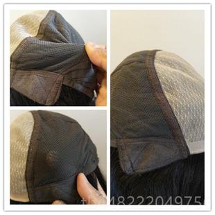 正品许昌套假发全真发弹力网手双递针顶毛坯发全头随分意织缝术后