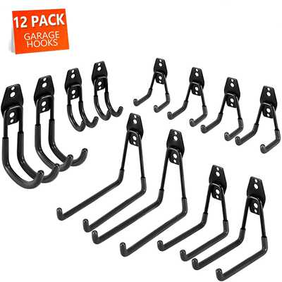 热销车库挂钩仓储收纳墙壁挂钩重型金属挂钩家用Rafter Hooks