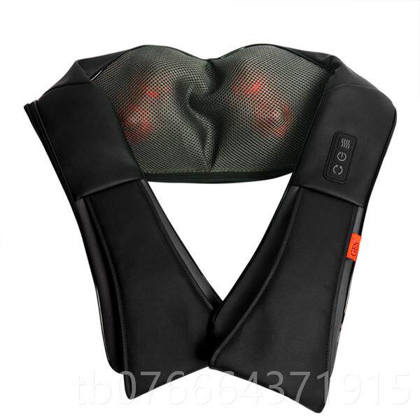 正品德肩国肩颈按摩披仪背部热腰部部腿电动家用多功能敷脖子