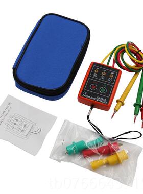 正品相序仪S表可携式三相交流相序 M压852B相位仪电流电检测仪