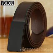 层带男头牛皮商青年休闲 正品 男务皮士带真皮腰带男牛皮裤 平滑扣