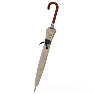 正品4LILAC紫丁香2-骨经典长柄直骨防晒晴伞雨女