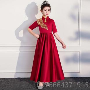 正品国庆中式唱红色童女童男大合服团演出服中山装诗歌朗诵比赛表