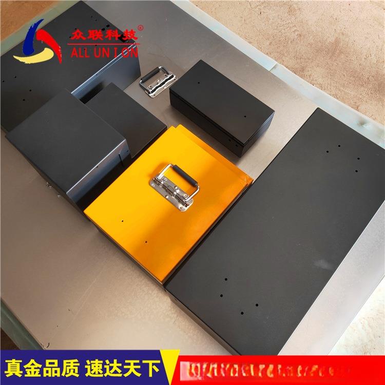 48v60v72v高品质金属箱子立式带提手防水锂电池盒子厂家直销