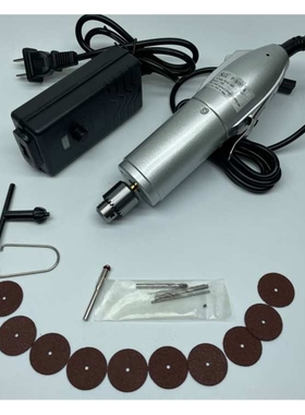 施力特P500 3迷你调速电钻正反转文玩切割雕刻抛光机4MM电磨