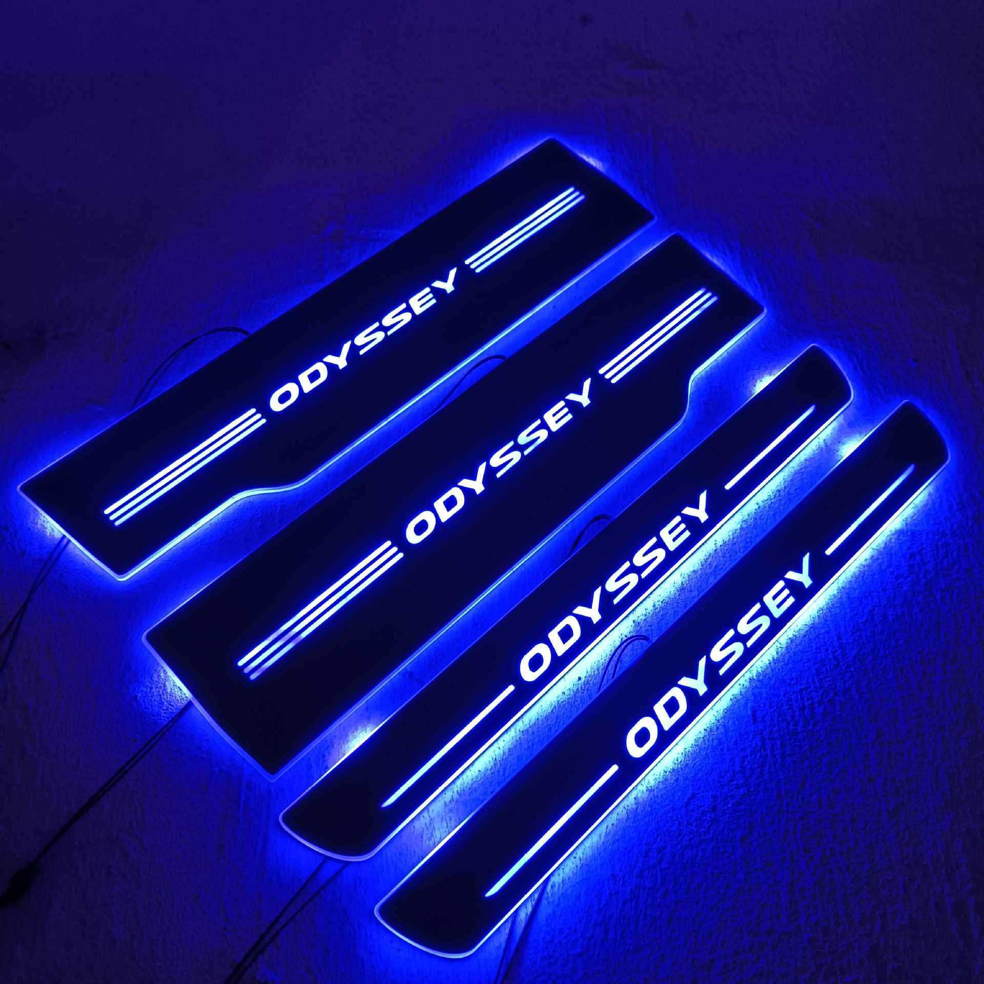 适用于 ODYSSEY ELYSION 本田奥德赛艾力绅迎宾踏板LED发光门槛条