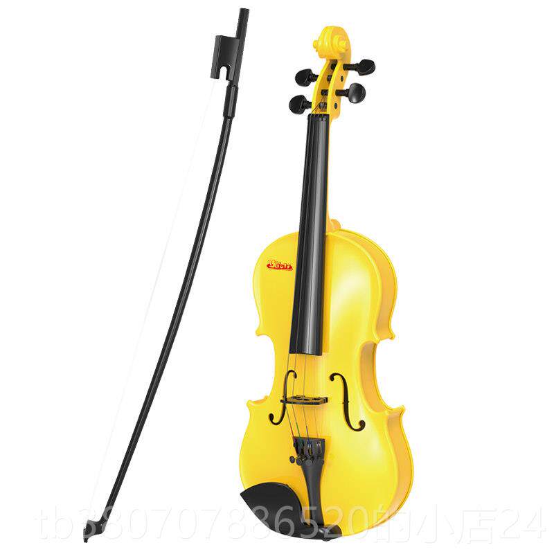 高档包邮儿 童宝宝仿真小琴手拉琴玩具真提弦可拉 弹奏乐器男女孩