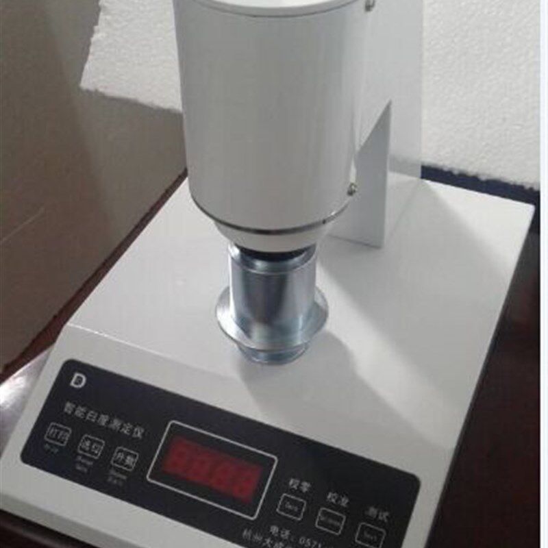 杭州大成智能荧光白度仪WSB-2Y触摸式纺织印染油漆涂料纸张面粉