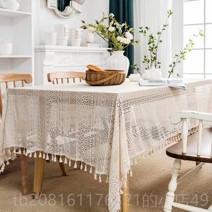 is风高级感白色蕾丝越桌布茶几垫长餐方形桌甜品桌 法n式 正品 蔓家