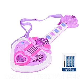 正品儿具童启乐器多功能吉他玩益智教早音乐双蒙语电子吉他琴女孩