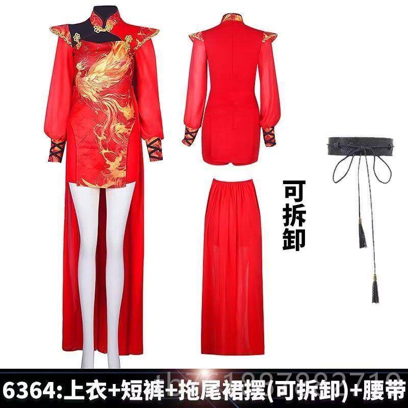 正品人爵士演歌出服国潮中国风装商演走秀系成列女团打服古风舞蹈