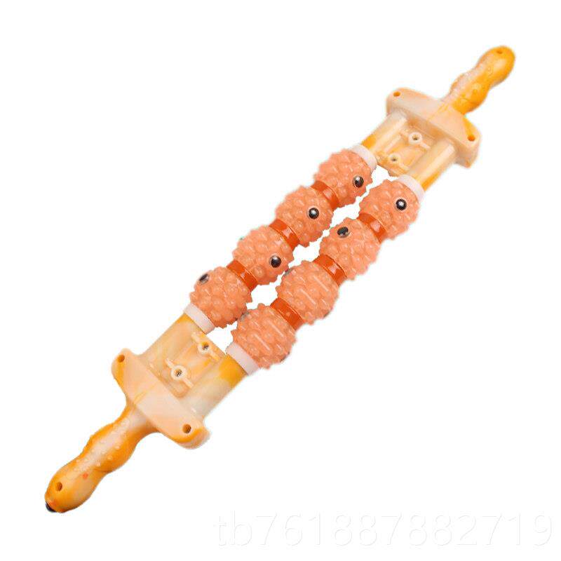 新款手推魔力滚轮疗按摩部棒器背颈磁椎腰椎保腿部健经络全身按摩