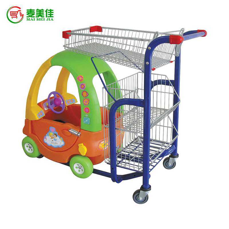 供应儿童手推车 童趣小孩车 超市小汽车 新款小孩车 汽车小推车